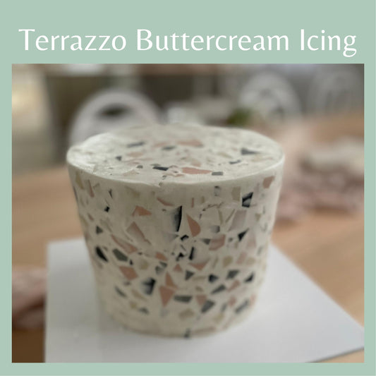 Terrazzo Buttercream Icing