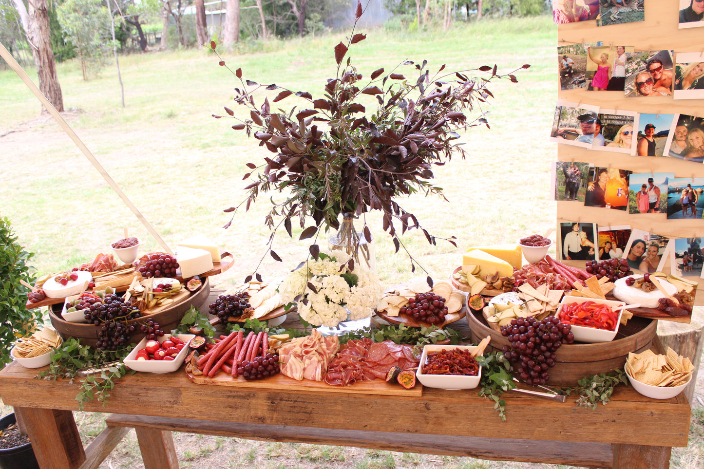 Grazing Table & Dessert Table Rustic Country Theme