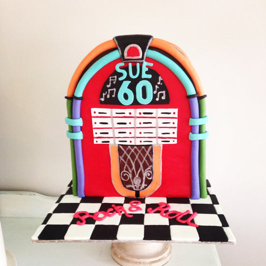 3D Jukebox Cake