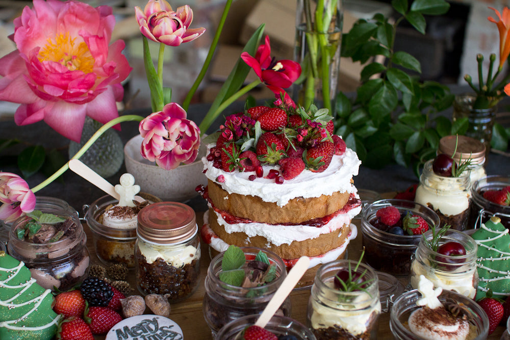 Dessert Jars and Cake Grazing Lux Colour