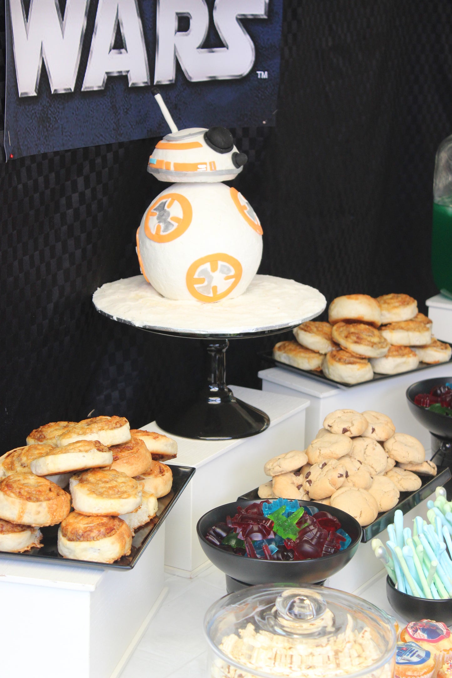 Grazing Buffet Star Wars BB8 Theme Kids Birthday
