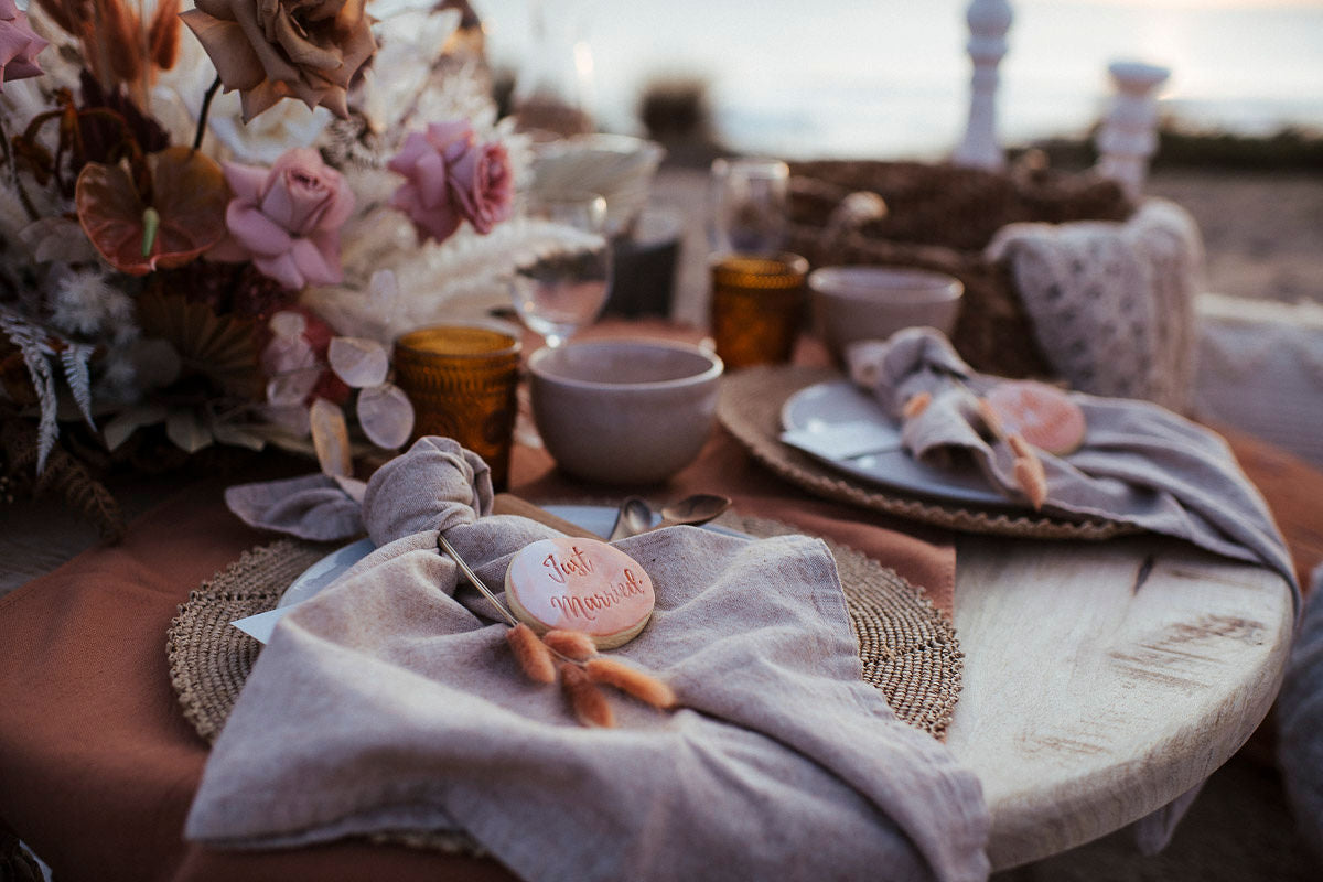 Grazing Picnic Elopement Cliff Top Earthy Lux